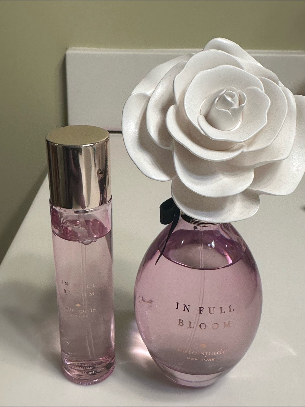Kate Spade Perfume “In Full Bloom”. Used twice.